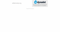 Desktop Screenshot of aliteknoloji.org